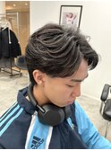 ニュアンスパーマ毛流れパーマフェザーパーマ新潟メンズパーマ