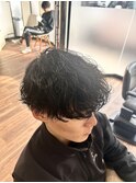 波巻きスパイラルパーマ/担当 谷元