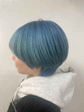 トータルビューティーサロン ディーグレース(TotalBeautySalon D.Grace) wカラーショートヘア