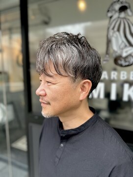 バーバーミキ(BARBER MIKI) マッシュカール/ツーブロック/パーマ/メンズ