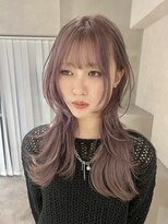 アドネ プライム(adne prime)&nbsp;姫カットレイヤー/ラベンダーミルクティー/クラゲヘアー