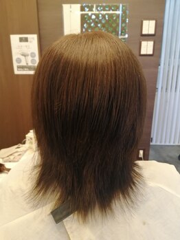 リラグ(Re:Lug)の写真/【鹿沼】上品な仕上がりで大人女性の魅力を引き出します♪白髪染めでも明るく、艶やかな理想の髪を実現◎