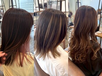 ビズヘアー グランバース(bisou hair grandbase)の写真/トレンド～定番まで、似合わせ×最旬カラーであなたの理想の色を叶えます♪ツヤ,透明感や色持ちの良さも◎