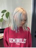 エフェクトブリーチ(2回)＋カット＋うる艶カラー￥30000