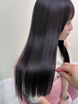 エラ(Ella) 【side】美髪ストレート×透明感グレージュ