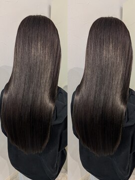 ラニヘアサロン(lani hair salon) 美髪縮毛矯正/髪質改善トリートメント/グレージュ/アッシュ