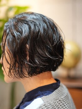 オー(SALON O)の写真/◆パーマスタイルはぜひ当店へお任せください◆再現性の高いパーマを実現！個性とおしゃれを楽しみたい方◎