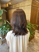 トゥーリ 大野城下大利店(tuuli)&nbsp;大人のための艶髪カラー。チョコレートブラウン