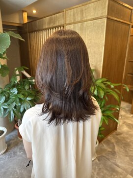 トゥーリ 大野城下大利店(tuuli) 大人のための艶髪カラー。チョコレートブラウン