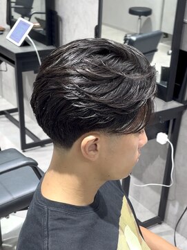 テクト バイアッシュ 吉祥寺店(Tect by Ash) テーパーフェードニュアンスパーマセンターパート海外風