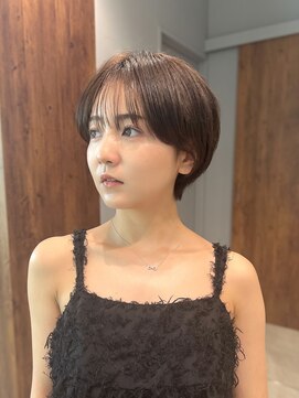 サン 白金台(SUN) シースルーバングの小顔マッシュショート白金目黒
