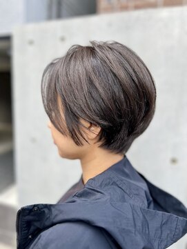 ファンヘアメイク(Fun hair make) トップ長め丸みショート