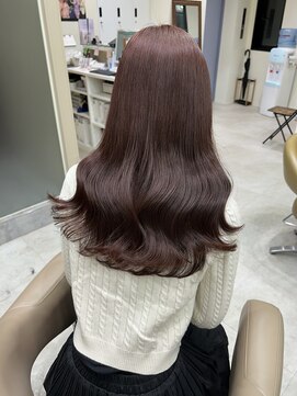 リル 茅ヶ崎(Liru:) 【ami】ラベンダーブラウン/韓国ヘア/韓国風/韓国風巻き