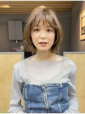 【mee.】 似合わせミディアムパーマ 表参道駅5分