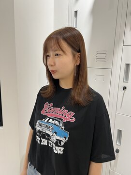 レシピ ラ クレア(recipe la couleur) ブリーチなしで叶うライトブラウン＊