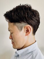 シザーズ(SCISSORS)&nbsp;ナチュラルブラウン/メンズカラー/ツーブロック