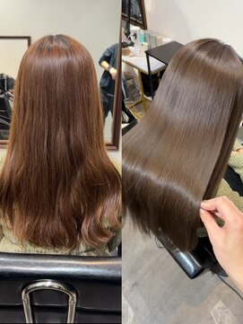 エッセンシア 表参道店(ESSENCIA) 【髪質改善/縮毛矯正/トリートメント】お客様Before After