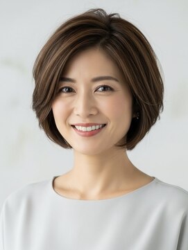 レヴィア(REVIA) 白髪ぼかしハイライトブリーチミルクティーベージュ