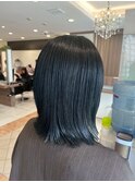 ブリーチ卒業。 社会人への一歩目はツヤツヤの黒髪！