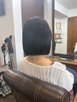 ヘアーサロン ラフリジー(Loufreasy)&nbsp;乾かすだけでまとまる◎顎下2センチストンボブ