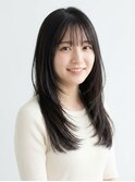 ダークブラウン×ナチュラルレイヤー