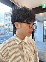 ギフト(GIFT)&nbsp;men's perm メンズパーマ　ニュアンスパーマ　簡単スタイリング