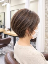 ミレット 竹ノ塚東口店(miret)&nbsp;30代40代50代◎白髪染めリタッチカラー丸みショート竹ノ塚