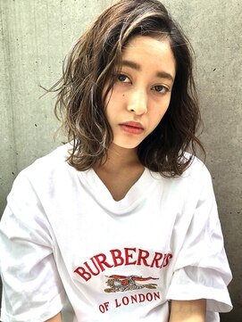 ヘアサロンエムフィス 池袋東口(HAIR SALON M Fe's) バイヤレージュ☆ミディ