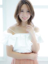 ティーノ(TINO by ganesha)&nbsp;フェミニン外ハネミディ