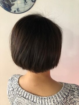 スタジオ アルファプラス 日暮里店(studio α+) オリーブブラウン×レイヤーボブ♪【スタジオアルファプラス】