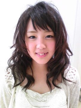 ナオシ 田原台店(nao c) 【nao*c 田原台店】マロンベージュカラーのくびれミディアムヘア