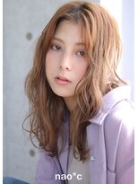 ナオシ 田原台店(nao c)&nbsp;【nao*c 田原台店】アッシュベージュカラーミディーヘア