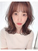 アリスバイアフロート 自由が丘(ALICe by AFLOAT)&nbsp;韓国風レイヤー（耳かけ毛先パーマイメチェン）