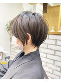 【mag】絶壁解消！大人ひし形ショートボブ/30代/40代【中村】