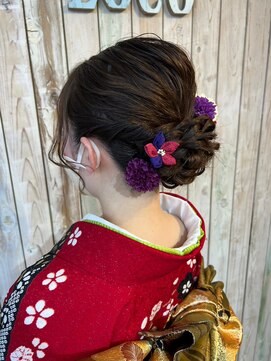 バイブス バイ ケンジ(vibes by KENJE) 着付け　ヘアセット