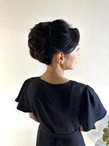 大人アップヘア