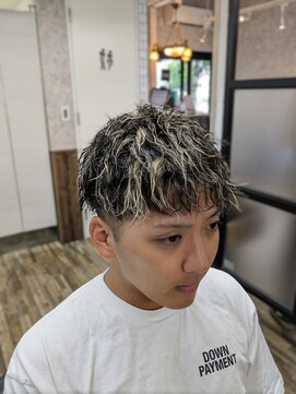 ティーズ バーバー T's BARBER 2ブロック+メッシュ