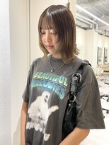 ロンドプロフィール 浦和(Lond profil)&nbsp;顔まわりレイヤー　ボブウルフ　グラデーションカラー