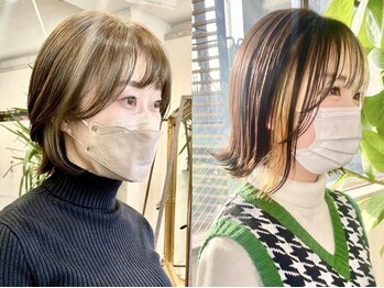 モワ 仙台(Mois)の写真/【カウンセリングが高評価で納得】最も大事な顔周りのカットは時間をかけて丁寧に施術します♪