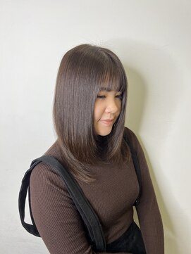 ソワン ドゥ ブレス 今里店(soin de brace) 髪質改善カラー ナチュラルブラウン