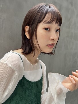 トリッカ 代官山(tricca) 【tricca代官山】20代/30代/ミニボブ/ダークブラウン