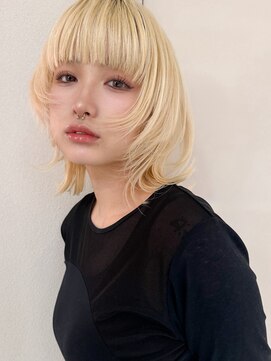 ミンクス 青山店(MINX) ウルフカット,ボブルフ,ボブウルフ,ウルフボブ,ウルフレイヤー