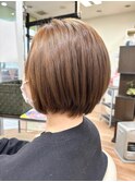 丸みショートボブ