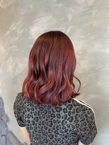 ヘアメイクエコー hair make echo&nbsp;暖色カラー