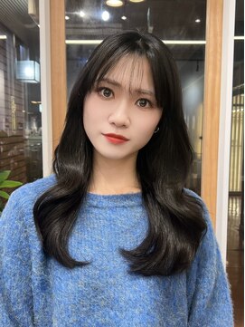 イオエ 梅田(ioe) ダブルカラー/大人ボブ/黒髪スタイル/髪質改善/縮毛矯正