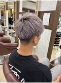ホワイトパープルカラー