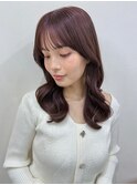 【艶オイルカラー】秋冬にぴったり！こっくりラベンダーブラウン