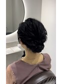 シニオン　ヘアアレンジ