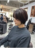 丸みショート/ショートボブ/小顔ショート/ショート/ボブ
