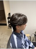 韓国風センターパート×ニュアンスパーマ